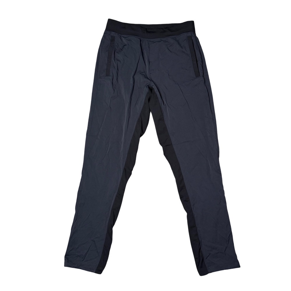 Lululemon Great Wall Mens Charcoal‎ Gray Black Athletic Training Pants Size M